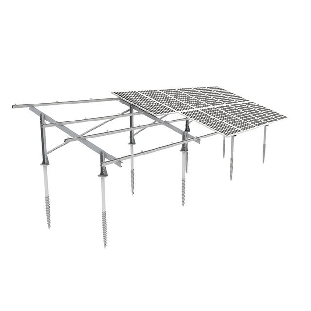 Ground Mount Solar Racking Sistem Solar Ground Mounting Sistem