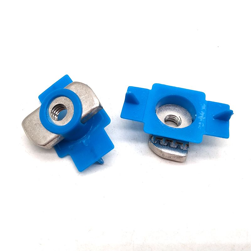 HDG Solar Fastener Channel Nut Kanthi Spring Plastic Spring Nut