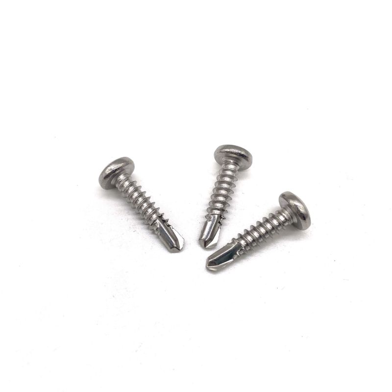 Stainless Cross Recessed Pan Kepala Philips Drive Self Drilling Screw